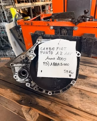 Cambio Fiat Punto 1.2 16V Anno 2000 Codice Motore 