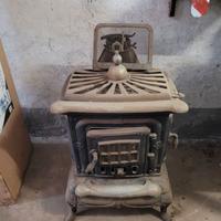 Stufa a legna in ghisa