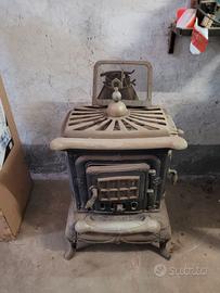 Stufa a legna in ghisa