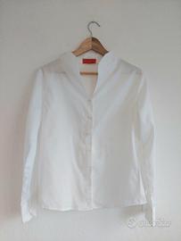 Elegante camicia donna in cotone piquet tg. L