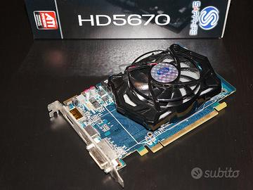 Scheda video Radeon HD 5670 1GB GDDR5