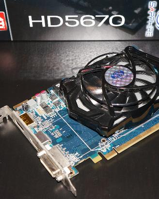 Scheda video Radeon HD 5670 1GB GDDR5