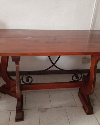 Tavolo fratino pieghevole in legno