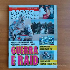 Triumph Trident 900 Suzuki GSX-R 750 MotoSprint 92