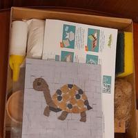 Mosaici Mosaikit  Small. Una simpatica tartaruga.