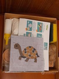 Mosaici Mosaikit  Small. Una simpatica tartaruga.