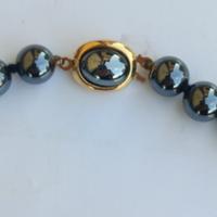 collana vintage in ematite