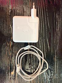 Caricabatterie Apple originale USB-C + cavo USB-C