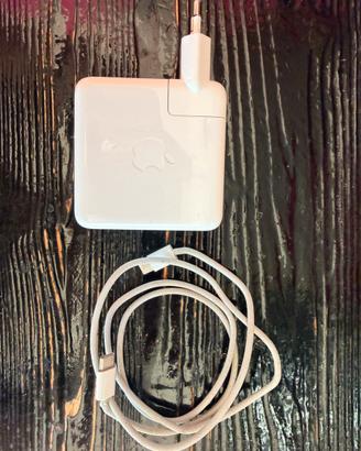 Caricabatterie Apple originale USB-C + cavo USB-C