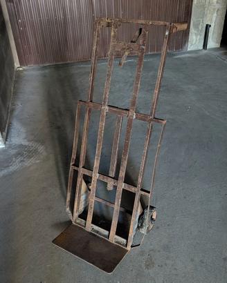 Carrello vintage in ferro - Design Industriale