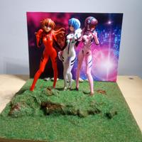 Diorama artigianale Neon Genesis Evangelion 