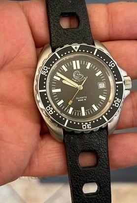 Nautilus cassa Monnin 45mm diver prof. anni 80