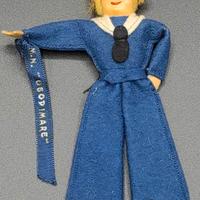 Navigazione Italia Unodimare gadget anni 50 Lenci