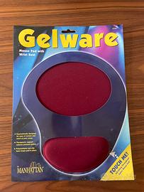 Gelware mouse pad con gel poggiapolso  Bordeaux