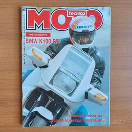 bmw k100 rs gilera rc 600 moto tecnica 1990