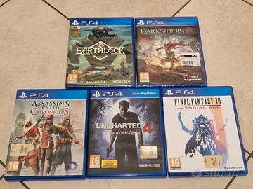 Giochi PS4 Nuovi e Usati (SOLO IN BLOCCO)