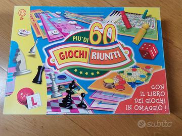 Più di 60 giochi in scatola riuniti