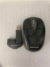 Mouse microsoft wireless notebook model 1023