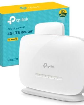 TP-Link TL-MR105 Router 4G con Sim Cat4 WiFi N300 