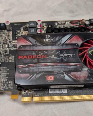 XFX ATI Radeon HD 5670 512MB GDDR5 – PCI-E