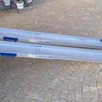 2x rampe telescopiche in alluminio