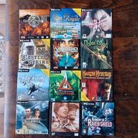27 giochi pc dvd cd rom vintage 