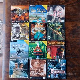 26 giochi pc dvd cd rom vintage 