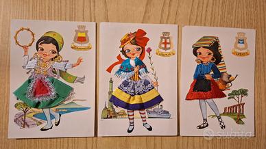 Cartoline a rilievo Regioni d’Italia