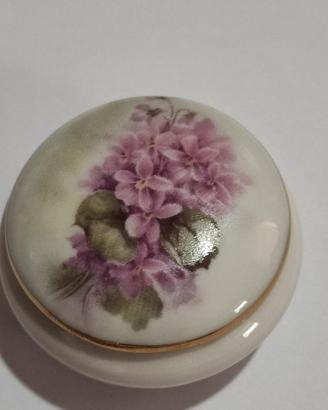 Limoges France scatolina decorativa in porcellana
