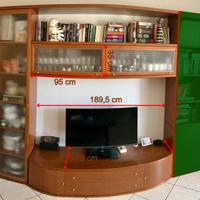 Mobile porta TV con ponte