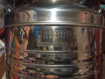 Fusto in acciao Sansone da 25 l