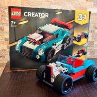 2 set Lego Creator 3in1 Street racer e Aereo Elica