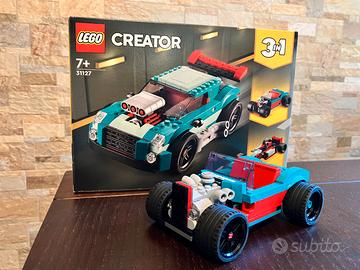 2 set Lego Creator 3in1 Street racer e Aereo Elica