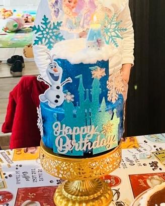 Torta scenografica Frozen