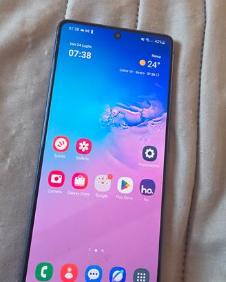 Samsung S10 lite 128gb 6.7 pollici oled