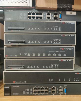 Firewall Fortinet vari 60B, 100A, FortiMail