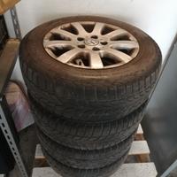 set cerchi in lega 15" VW golf 