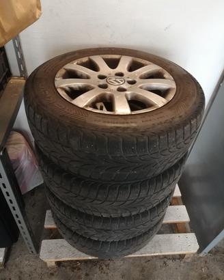set cerchi in lega 15" VW golf 
