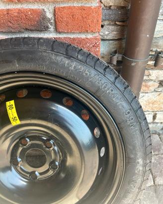 Ruota di scorta Audi e Volkswagen R17