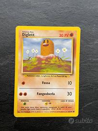 Carta Pokémon vintage Diglett 47/102