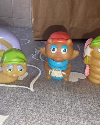 3 luciotti GloFriends Hasbro anni 80 rari