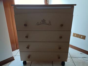 Fasciatoio neonato faggio