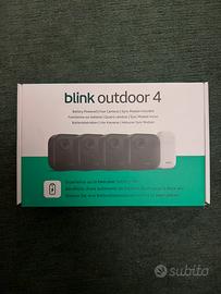 Blink Outdoor 4 4 videocamere , Sync Module, nuovo