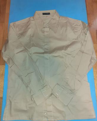 Camicia da Uomo Futuro Beige XXL
