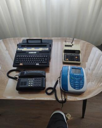 Lotto 4 Oggetti Retrotecnologia Vintage  anni 80/0