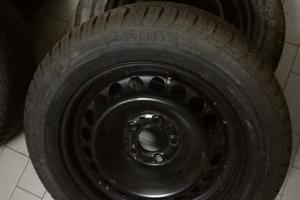 Pneumatici + cerchioni in acciaio nuovi