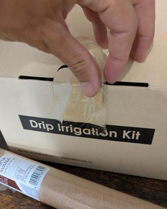 dono kit di irrigazione per piccolo orto 