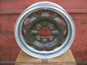 4 cerchi BIMETALLICI BORRANI 4,5x15 4x130 per lanc