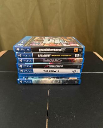 Lotto 7 Videogiochi per PS4 - Testati