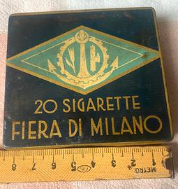 Scatola Latta Sigarette anno 1930 Del Periodo F.